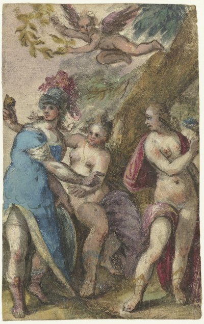 Parisdomen av Paulus van Wtewael (possibly)