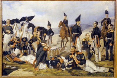 Vila under en kampanj. Beskrivning av en rysk kavallerienhet vid frontlinjen, en del sover, en del röker, alla ser trötta, omtänksamma och oroliga ut. Verk av Pavel Andreyevich Fedotov (1815-1 av Pavel Andreevich Fedotov