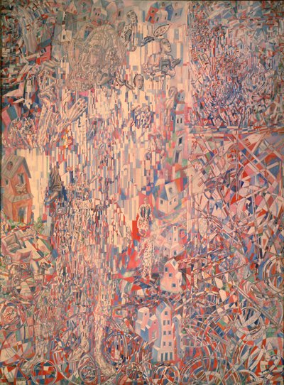 Formeln för proletariatet i Petrograd, 1920-1921 av Pavel Nikolayevich Filonov