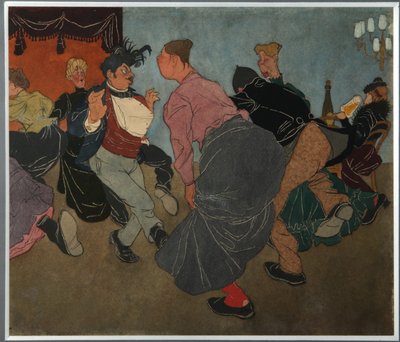 Kafé av Pavel Yegorovich Shcherbov