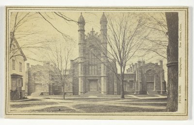 Bibliotek, Yale University av Peck Brothers