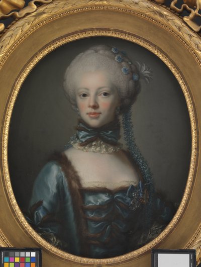 Porträtt av grevinnan Eleonora Agnes Scheel, född Raben av Peder Als