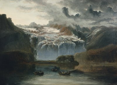Jostedals glaciär (olja på duk) av Peder Balke