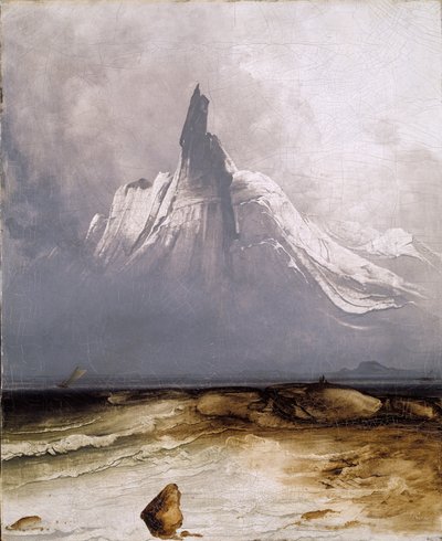 Stetind i dimma av Peder Balke