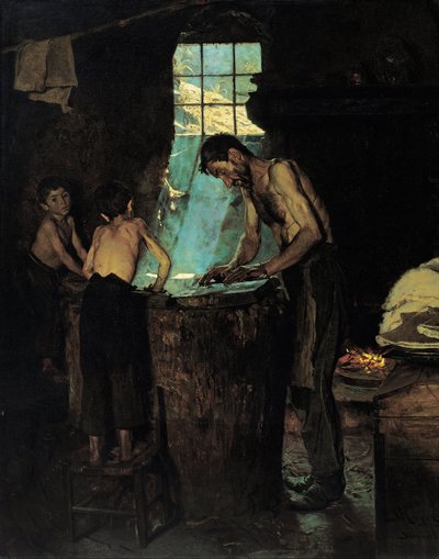 Italienska byhattare av Peder Severin Krøyer