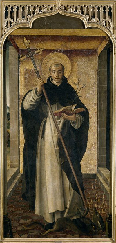 Saint Dominic, 1493-1499 av Pedro Berruguete