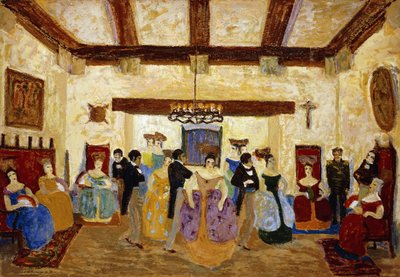 Kolonimöte; Reunion Colonial av Pedro Figari