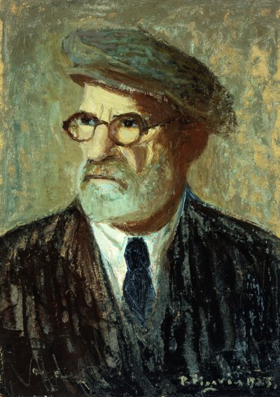 Självporträtt; självporträtt av Pedro Figari