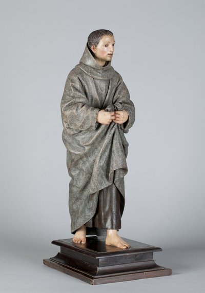 San Diego of Alcala, ca 1665-70 (polykromt trä) av Pedro de Mena