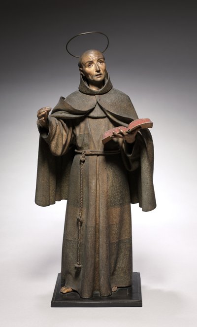 St. Louis Peter av Alcantara, ca 1663-1670 av Pedro de Mena