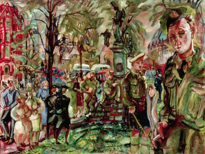 Ottawa, ca 1943 (olja på duk) av Pegi Nicol Macleod