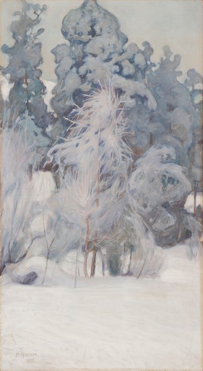 Vinterlandskap av Pekka Halonen