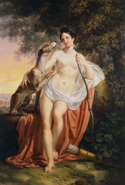 Diana jägare av Pelagio Palagi