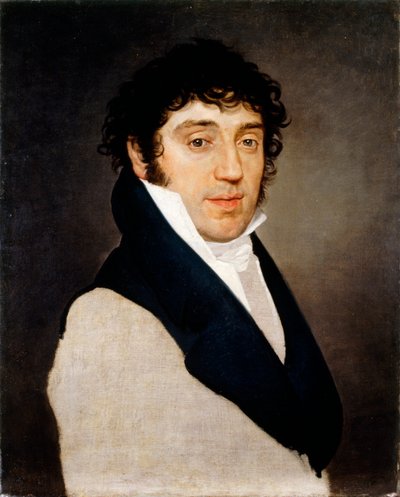 Porträtt av Petronio Montanari, av Pelagio Palagi (1775-1860), olja på duk, 60x48,5 cm av Pelagio Palagi