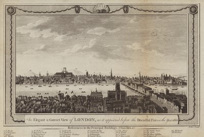 Utsikt över London av Peltro William Tomkins