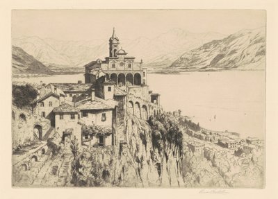 Santa Maria del Sasso, Locarno av Percival Gaskell