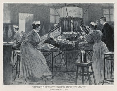 Den nya ljuskuren: En skiss på London Hospital av Percy F.S. Spence