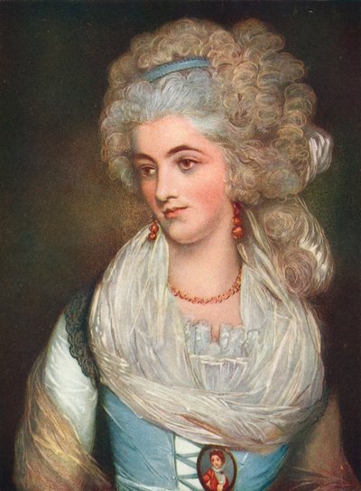 "Miss Chaplin", c1700-talet 1911 av Percy Henry Martindale