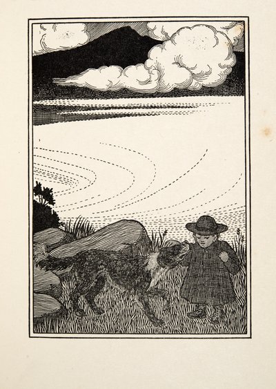 Ett räddat barn, från Hundra anekdoter av djur, pub. 1924 av Percy J. Billingshurst