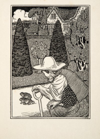 En trogen följeslagare, från Hundra anekdoter av djur, pub. 1924 av Percy J. Billingshurst