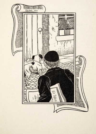 A Newsman Extraordinary, från A Hundred Anecdotes of Animals, pub. 1924 av Percy J. Billingshurst