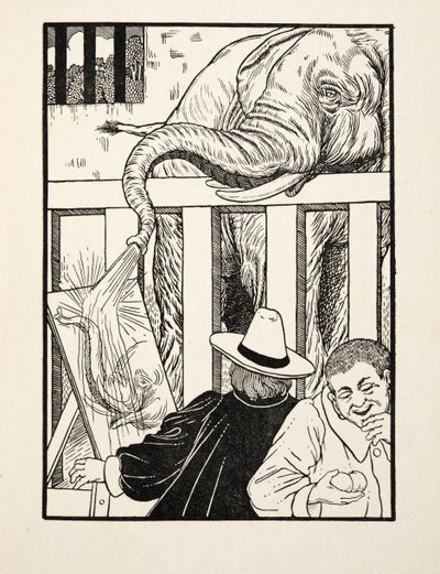 En känsla av förlöjligande, från A Hundred Anecdotes of Animals, pub. 1924 av Percy J. Billingshurst