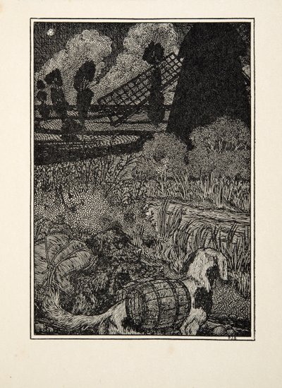 Hundsmugglare, från Hundra anekdoter av djur, pub. 1924 av Percy J. Billingshurst