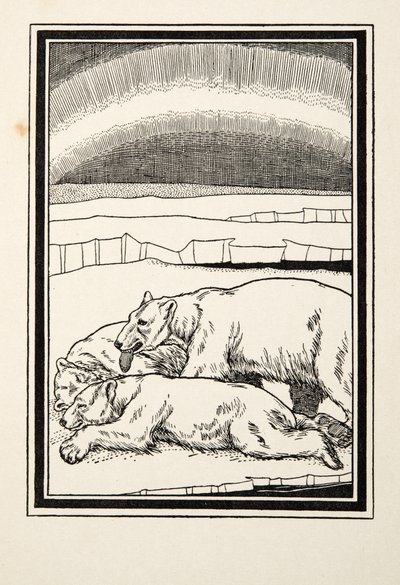 Maternal tillgivenhet, från Hundra anekdoter av djur, pub. 1924 av Percy J. Billingshurst