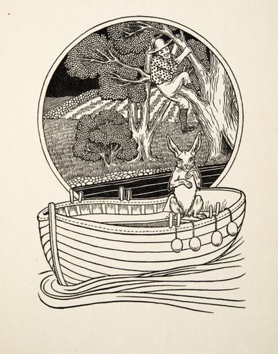 The Catcher Catcher, från Hundra anekdoter av djur, pub. 1924 av Percy J. Billingshurst