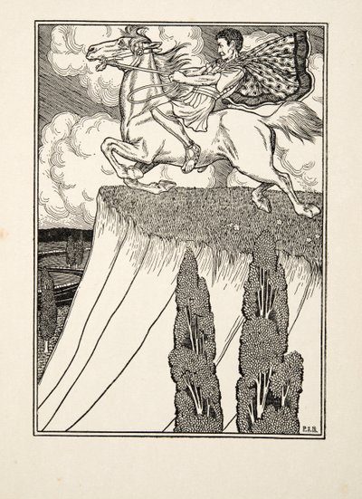 Antiochus Revengeds död, från Hundra anekdoter av djur, pub. 1924 av Percy J. Billingshurst