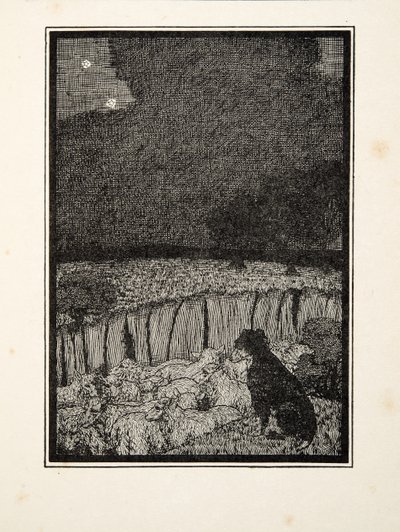 Shepherds Dog, från Hundra anekdoter av djur, pub. 1924 av Percy J. Billingshurst