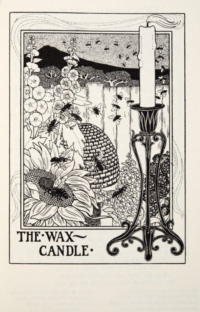 The Wax Candle, från Fontaine Fables, pub. 1905 av Percy J. Billingshurst