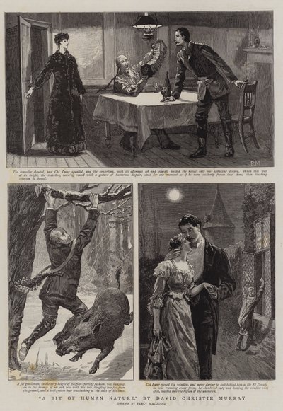 En bit av den mänskliga naturen, av David Christie Murray av Percy Macquoid
