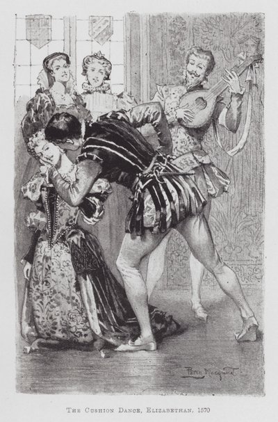 Dans: The Cushion Dance, Elizabethan av Percy Macquoid