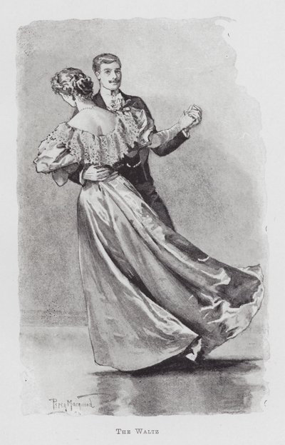 Dans: Valsen (litho) av Percy Macquoid