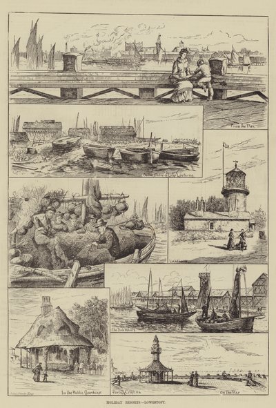 Semesterorter, Lowestoft av Percy Robert Craft