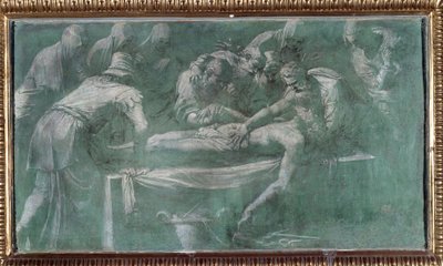 Jesu gravläggning (målning av Perino del Vaga