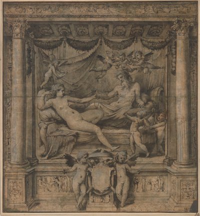Jupiter och Juno: Studie för 