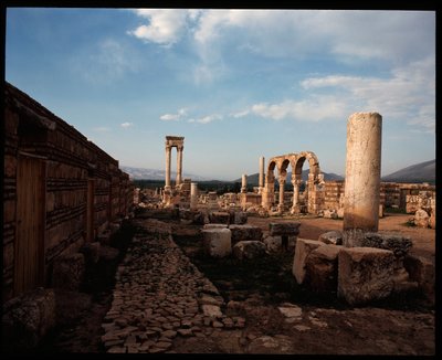 Utsikt över staden, 705-710 e.Kr av Period Umayyad