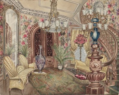 Entréhallen, 19351942. av Perkins Harnly