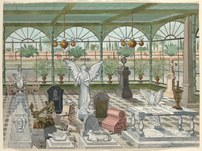 Monumentutställningsrum, 1888 av Perkins Harnly