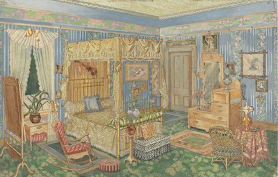 Kvinnans sovrum, 19351942. av Perkins Harnly