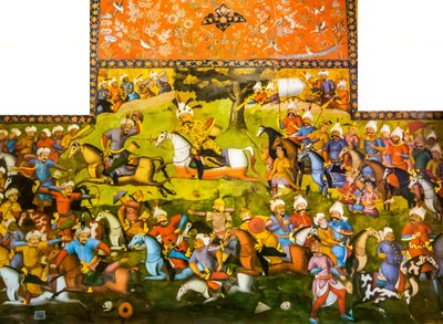 Slaget ved Taher-Abad eller Slaget ved Merv med Shah Ismail I