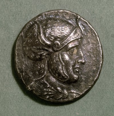 Tetradrachma av Seleucus I (c.358-280) Kung av Syrien, präglad i Persepolis, c.300 f.Kr. (silver) av Persian School