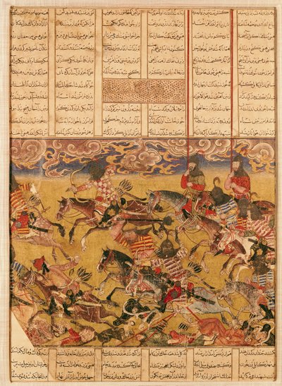 The Charge of the Cavaliers of Faramouz, illustration från 