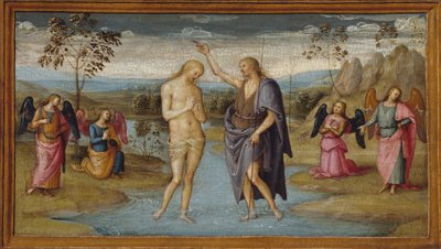 Kristi dop, 150005. av Perugino