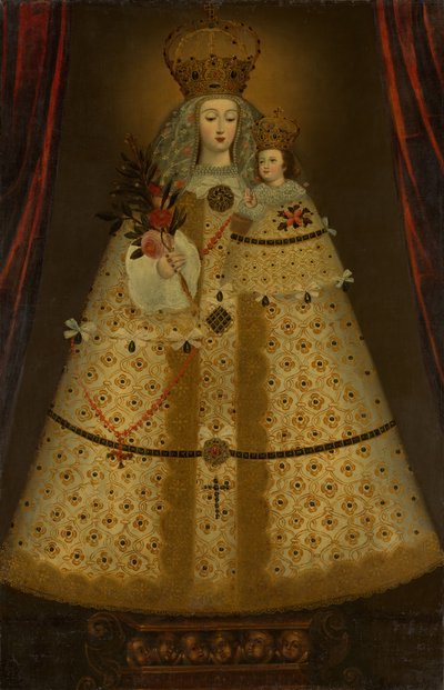 Vår Fru av Guápulo, 1700-talet. av Peruvian