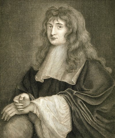 Porträtt av Sir Isaac Newton av Peter (after) Lely