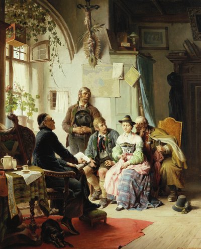 Äktenskapsinstruktionerna, 1878 av Peter Baumgartner