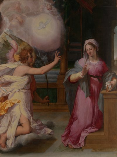 Bebådelsen, ca. 1585. av Peter Candid